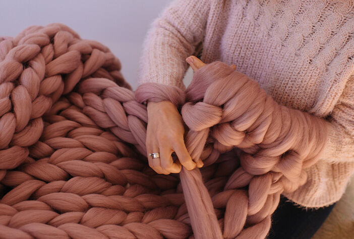 Armstricken Schritt 3